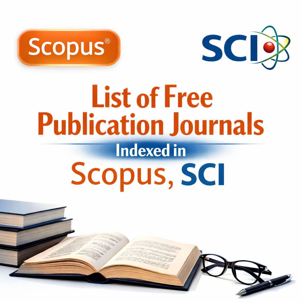 Publish your paper(s) for free to Scopus-indexed journals.